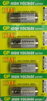 GP 4 23A 12V Alkaline Batteries