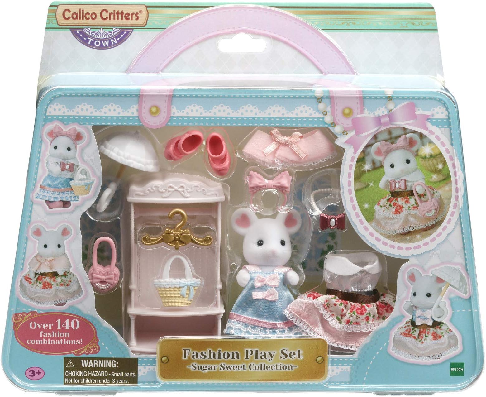Fashion Playset, Town Girl Series - Sugar Sweet Collection - Unleash Fashion Creativity with This Stylish Playset!