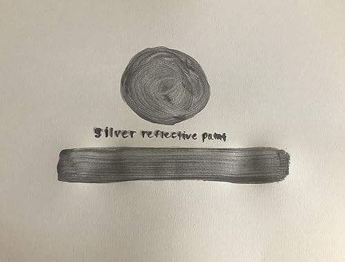 Miniatura 3 de Pintura reflectante ultra brillante alta visibilidad, reflectante, solución de pintura, uso en exteriores (8 onzas)