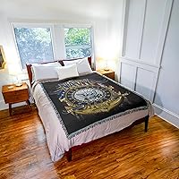 Vista 3 de Pure Country Weavers PCW - Manta fuerte de la Marina de los Estados Unidos, manta militar de regalo, tejida de algodón, fabricada en los Estados