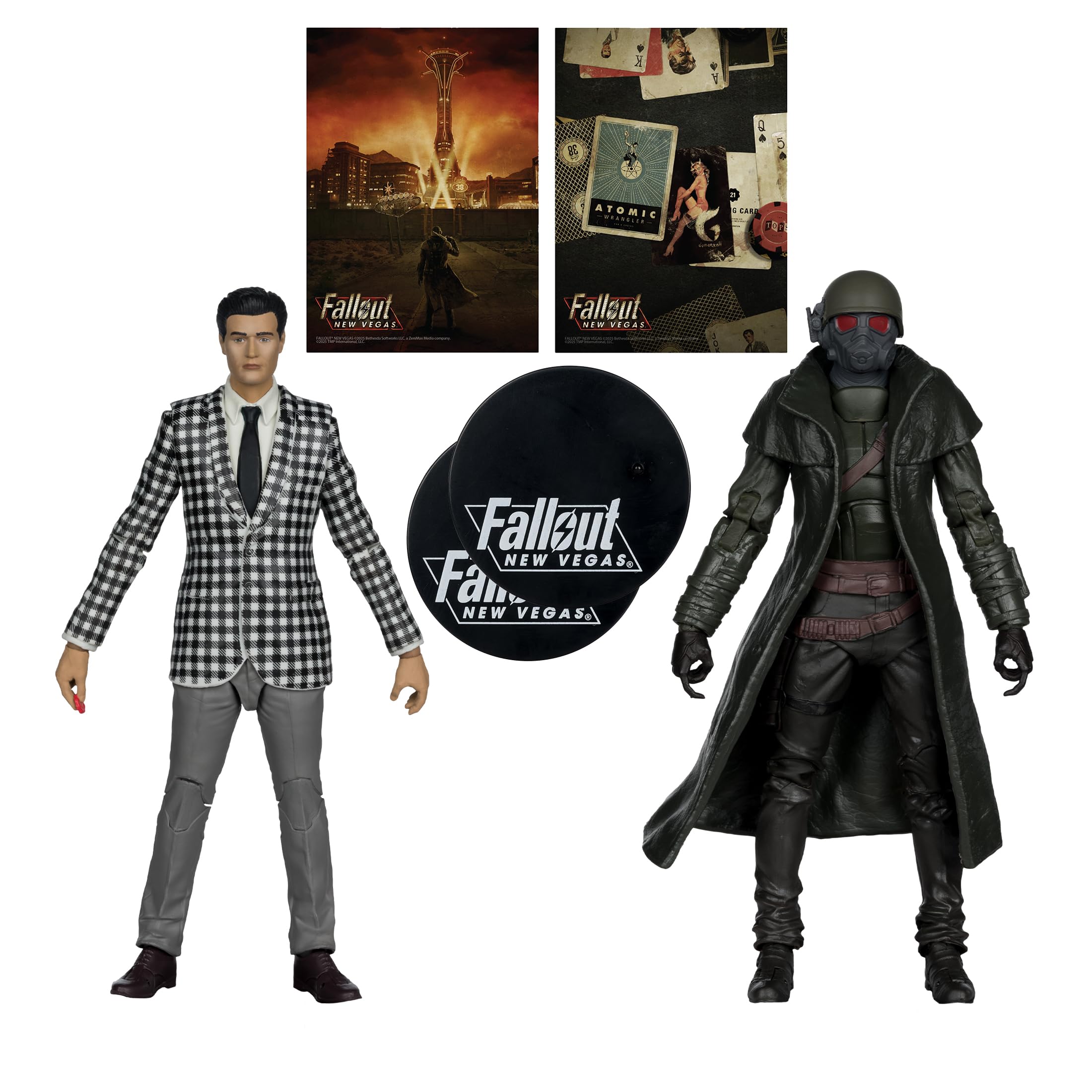 McFarlane Fallout New Vegas Riot Ranger Armatura e Benny 2 Pack Giocattoli