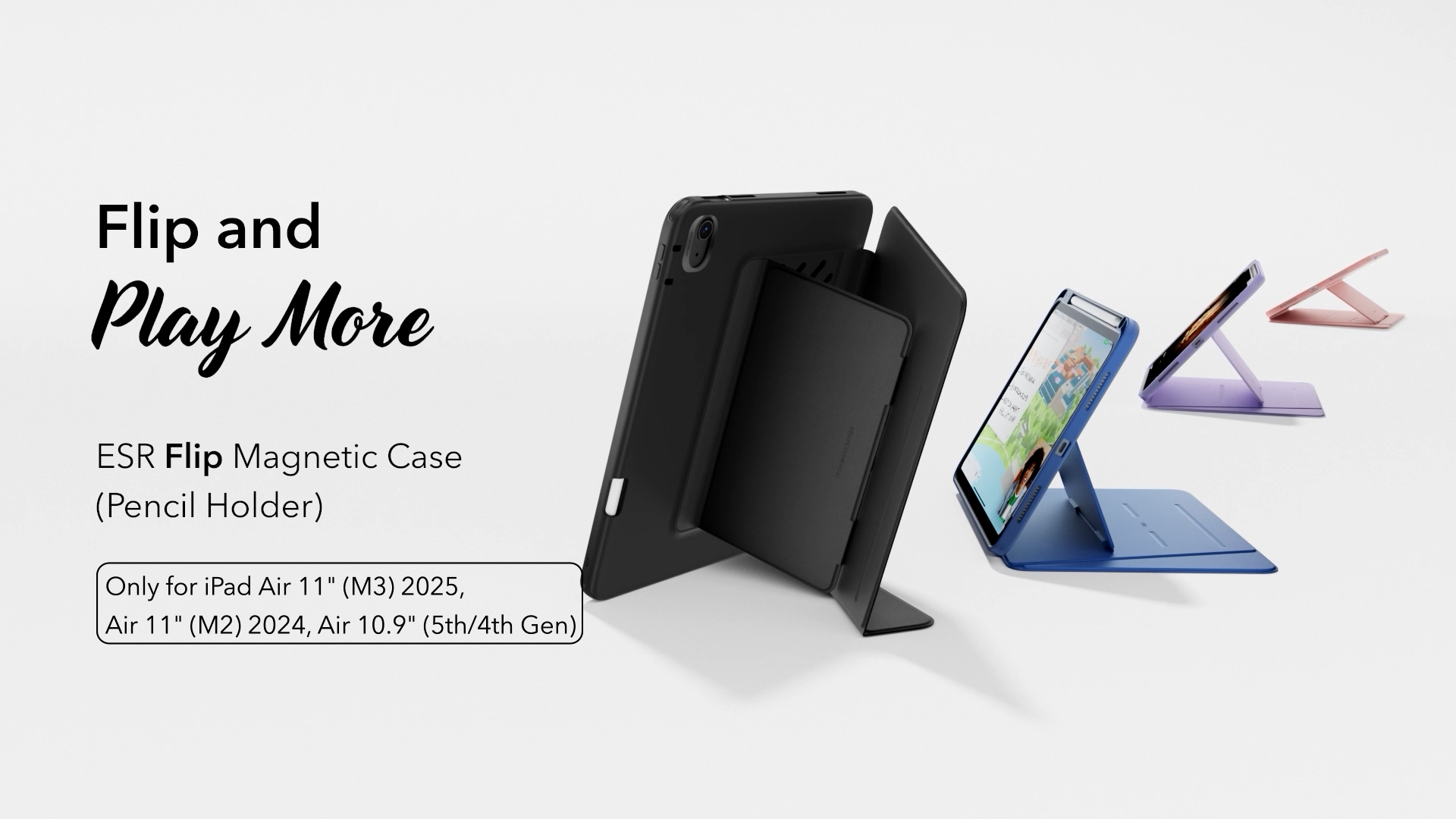 Amazon.com: ESR for iPad Air 11 Inch Case M3/M2 (2025/2024), iPad