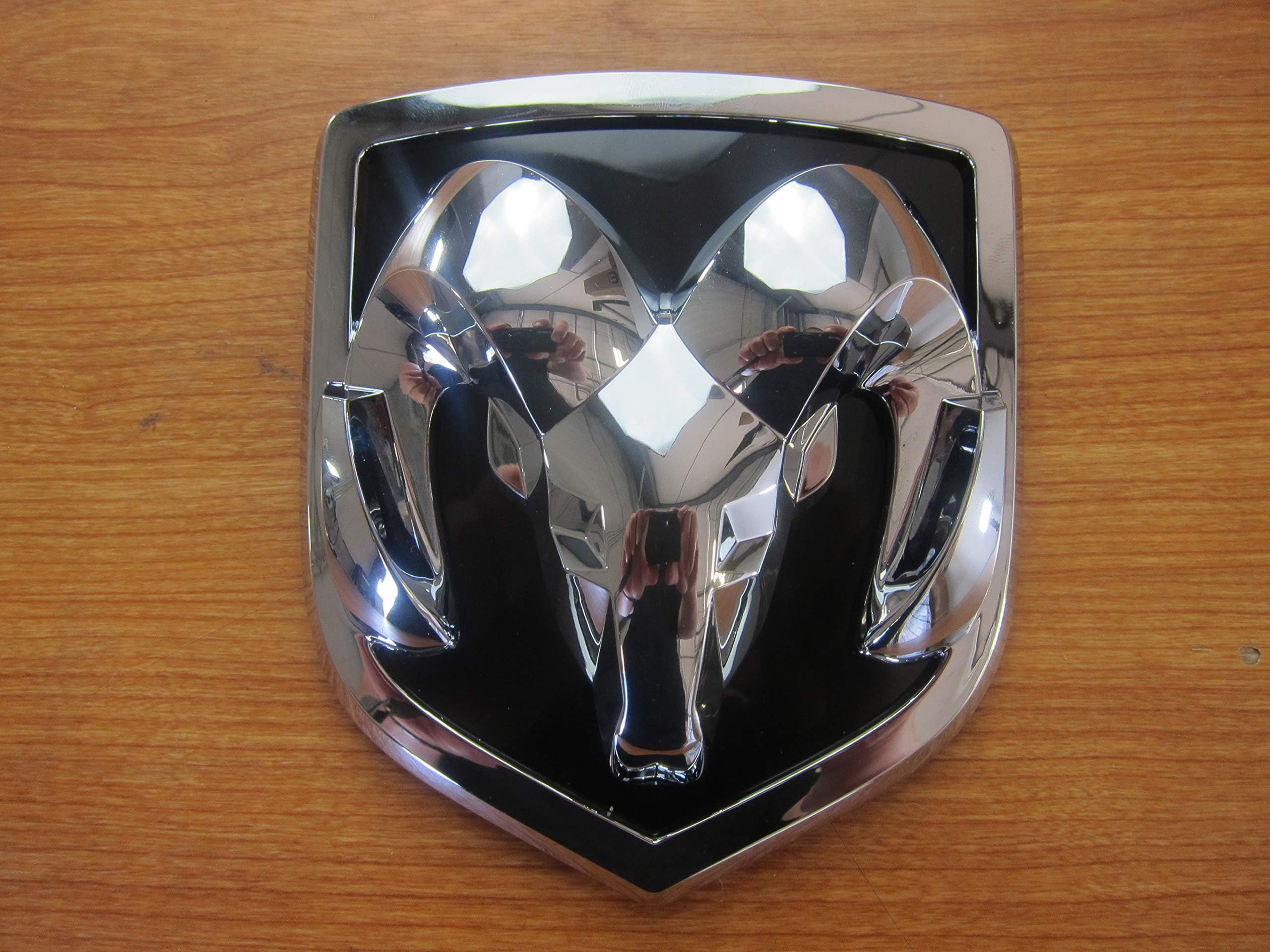 Amazon.com: Dodge Ram Front Grille Ram Head Emblem New Mopar OEM ...