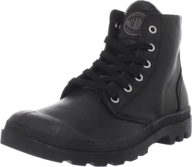 Amazon.com: Palladium Pampa Hi Botas de combate de cuero para hombre :  Ropa, Zapatos y Joyería