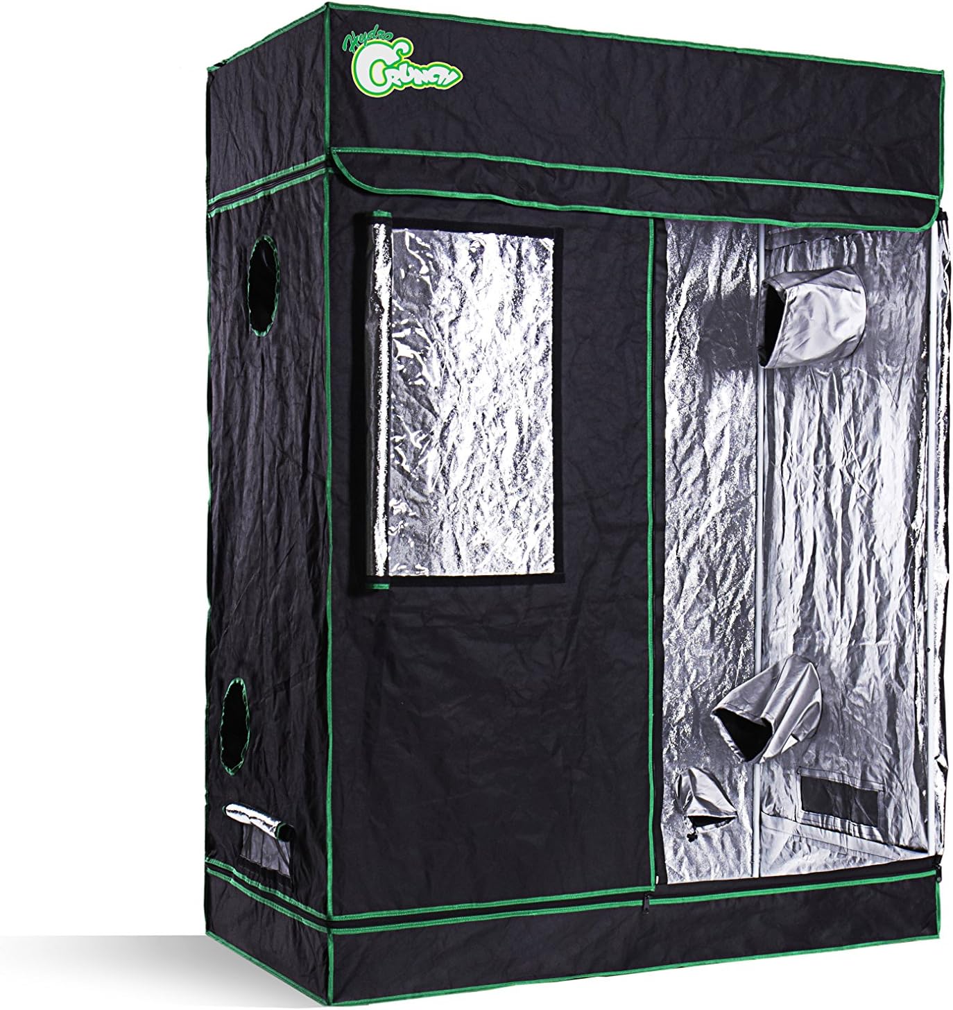 Hydro Crunch Mylar Hydroponics Grow Tent for Indoor Plant Growing