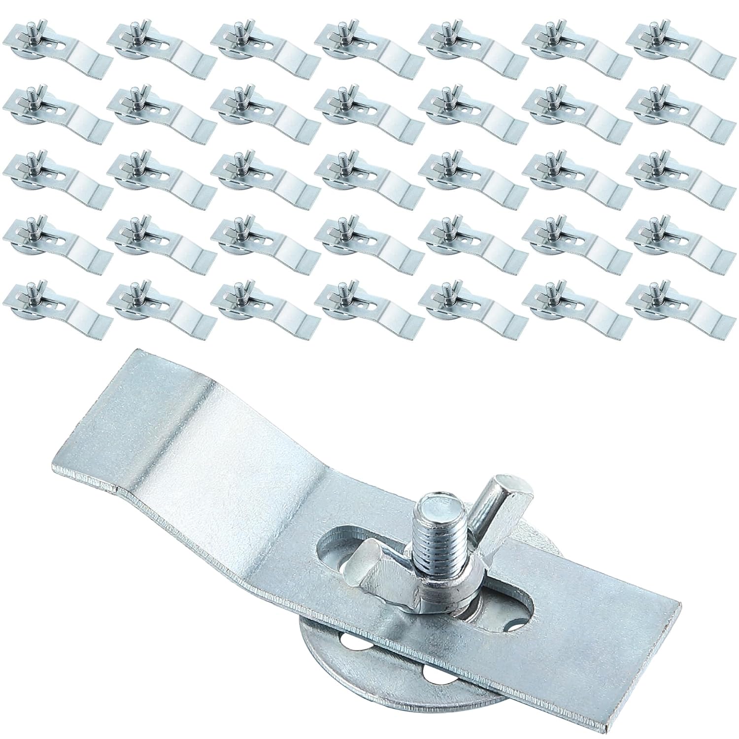 Enhon Undermount Sink Clips Kit 36 Pack, Sink Mounting Brackets, Heavy Duty Installation Hardware Fasteners for Kitchen Bathroom Countertop Vanity Sinks