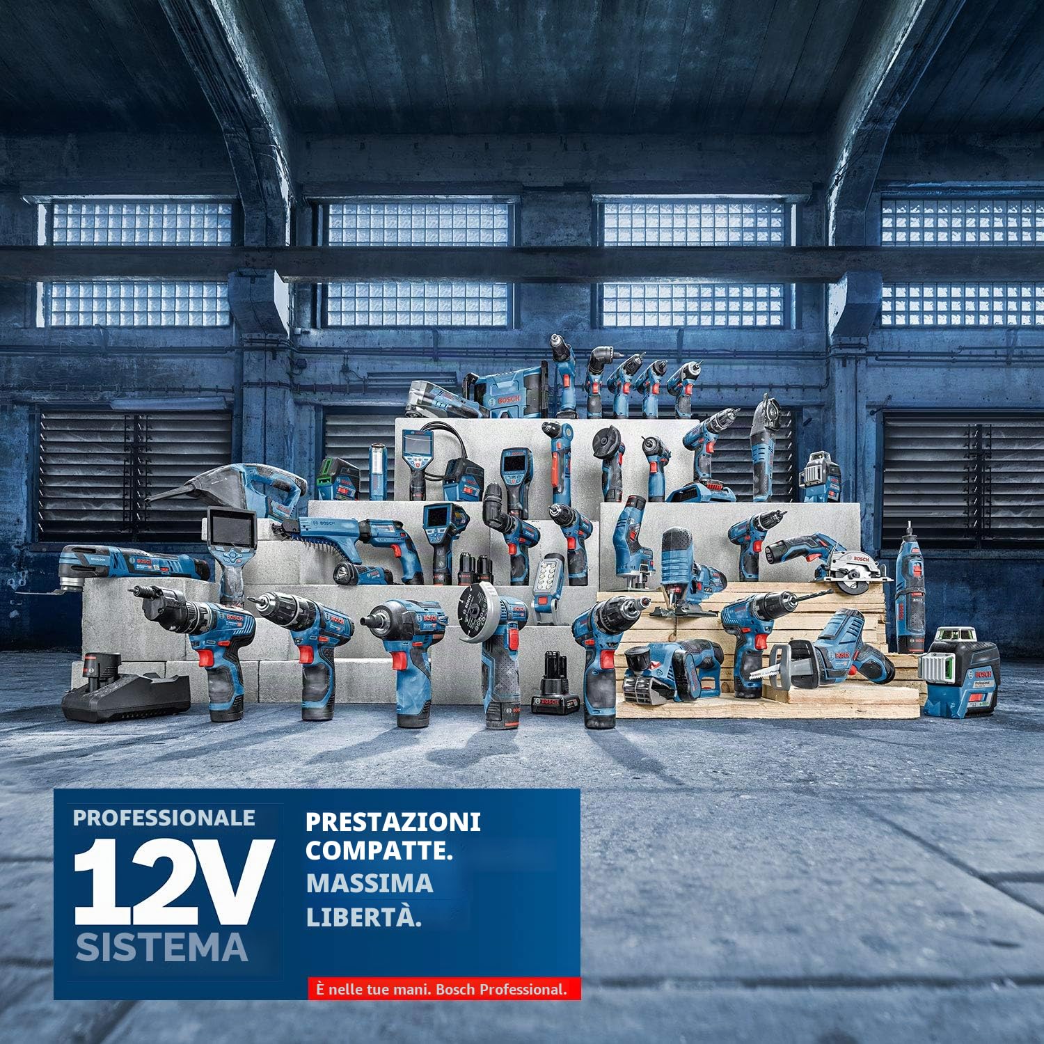 Bosch Professional 12V System Cesoia per lamiera a batteria GSC 12V-13 (incl. chiave a brugola, 1 lama superiore e 1 lama inferiore per cesoia, inserto L-BOXX, L-BOXX, senza batt./caricabatteria)