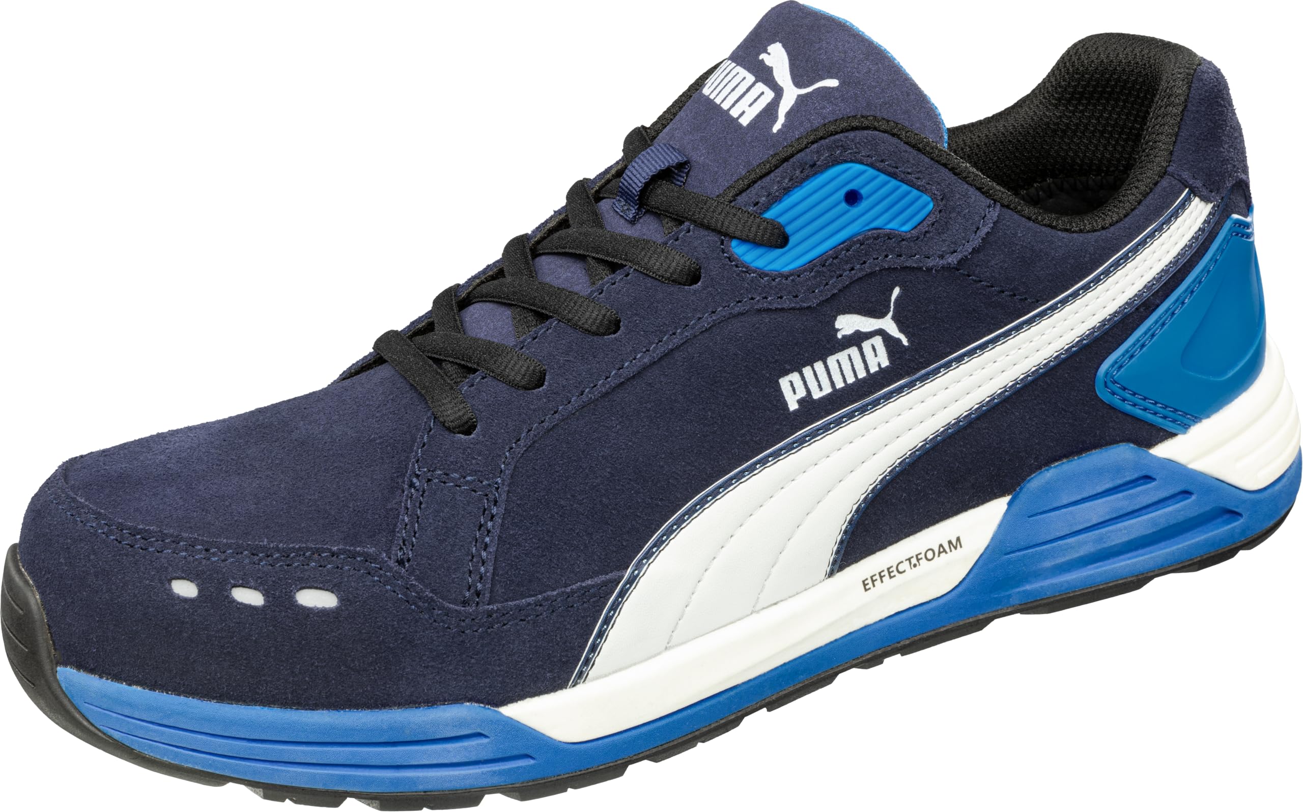 PUMA Baskets de sécurité S3 ESD HRO SRC Airtwist Bleues