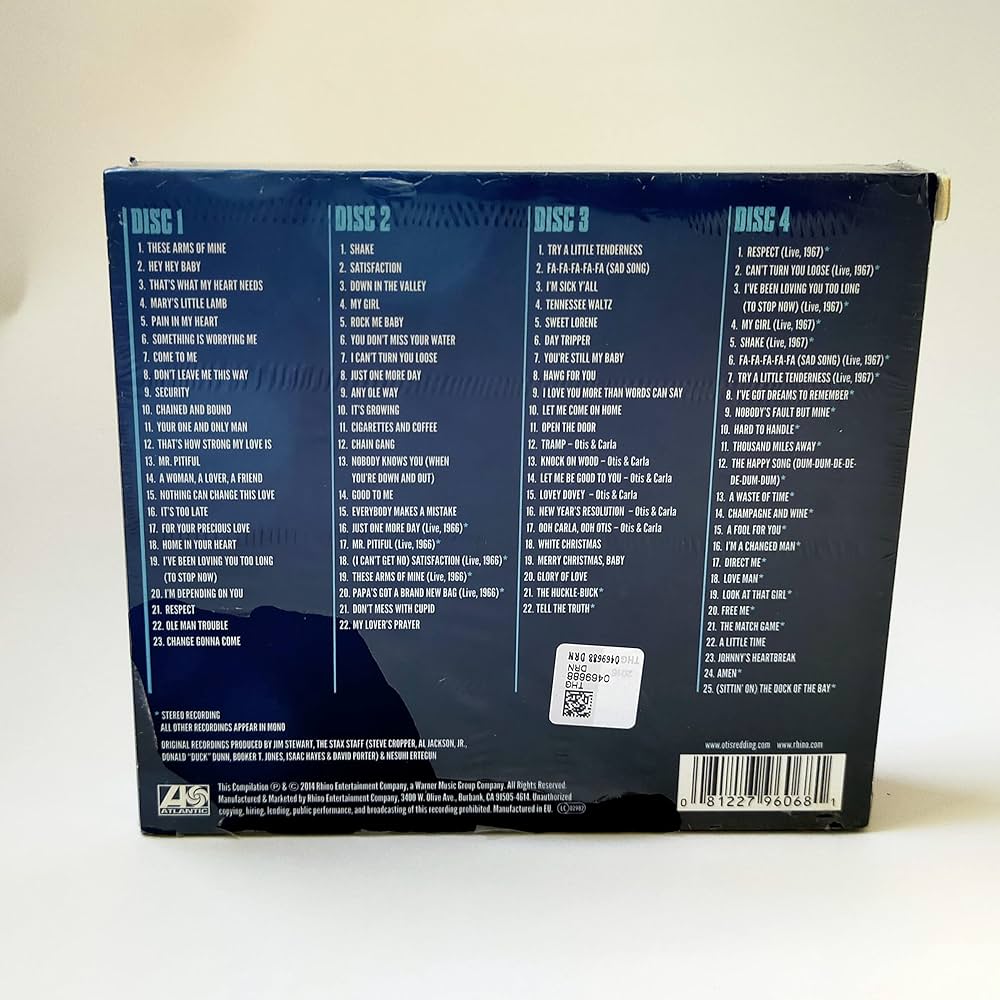 洋楽 Timothy Spirit & Flesh Otis Redding - The King Of Soul (4 CD) - Amazon.com Music