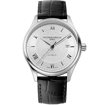 Frederique Constant 自動巻き時計 ホワイト文字盤 Amazon.co.jp: Frederique Constant Classics Index 自動巻き