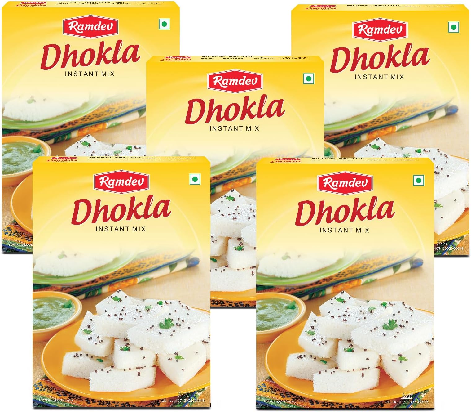 Dhokla Instant Mix 400 G Flour - Pack of 5