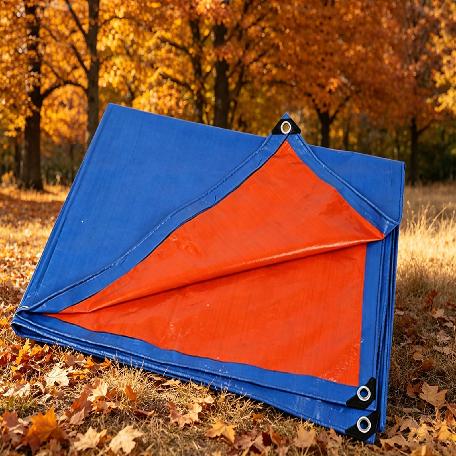 Lona impermeable de 150 x 460 cm para cubrir muebles de terraza y zona de acampada