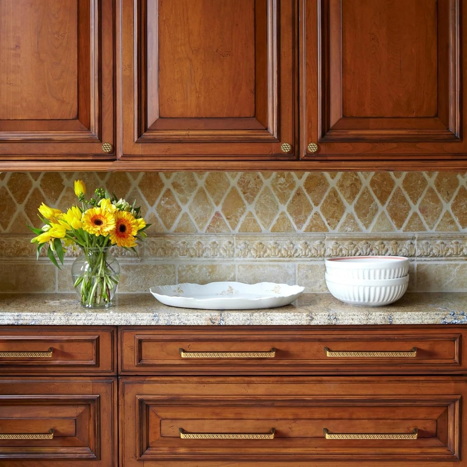 Pineapple Pattern Handle Cabinet Pull Kitchen Cabinet Handles Cabinet Knob Furniture Handle 1Pcs (Color : 2052-DK, Size : 1 pc)