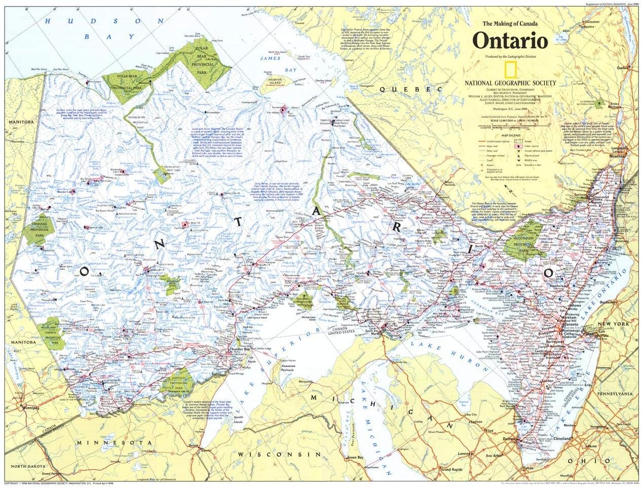 National Geographic Japan 1984 Wall Map - Historic Map Series 11.25x37 Inches Paper