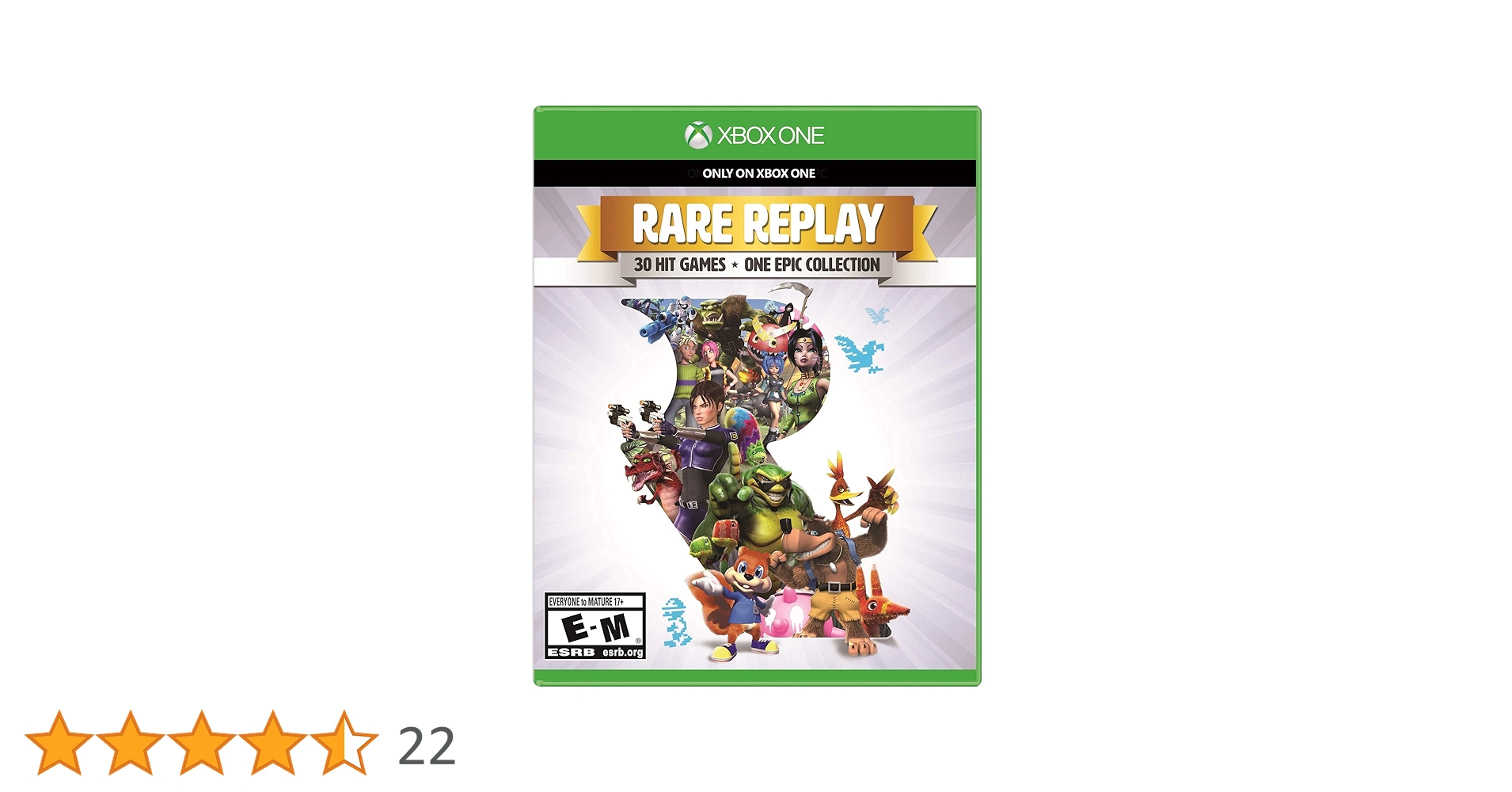RARE REPLAY   新品未開封　　XBOX ONE Rare Replay : Microsoft: Amazon.ca: Jeux vidéo