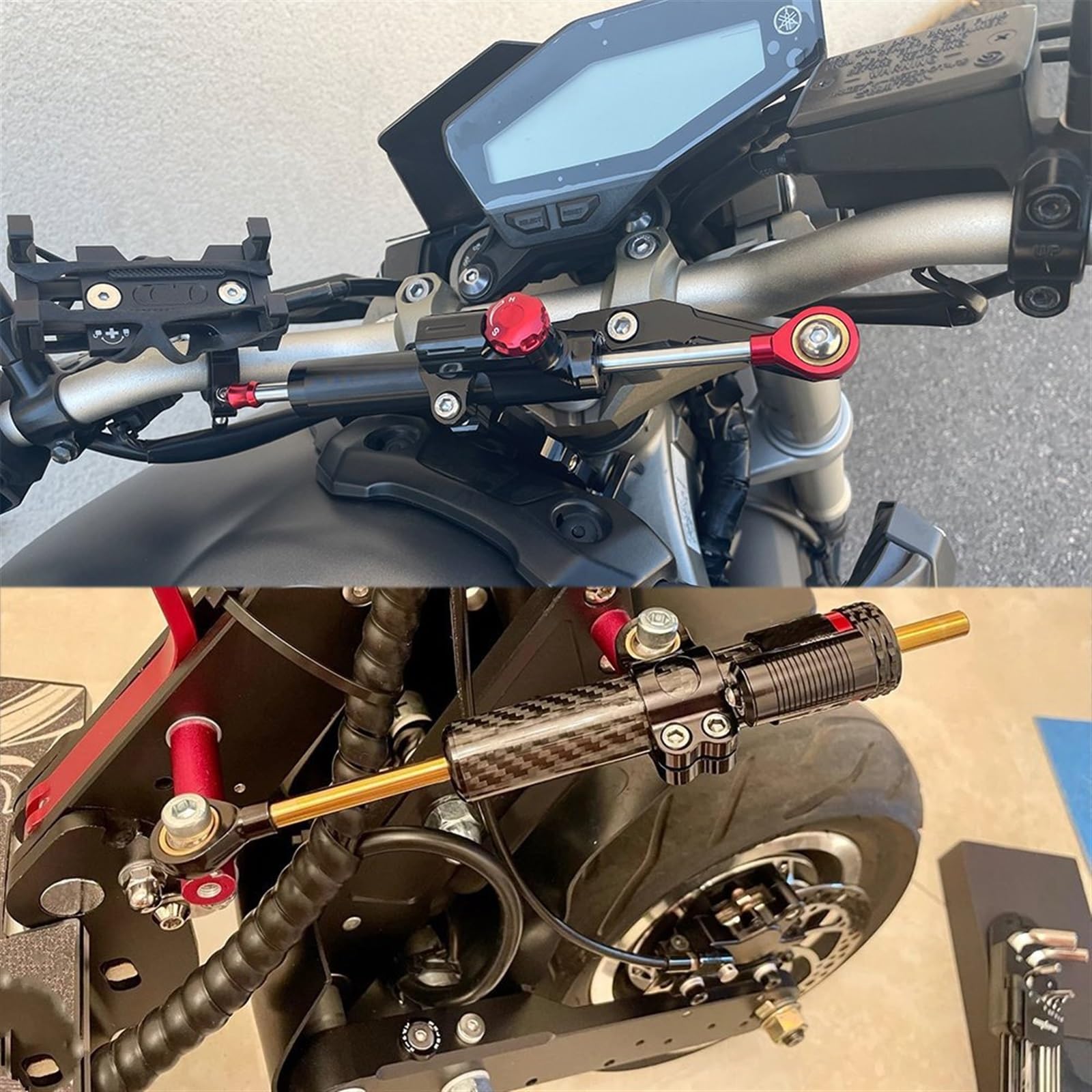 RVF400 NC35 OHLINSステアリングダンパー