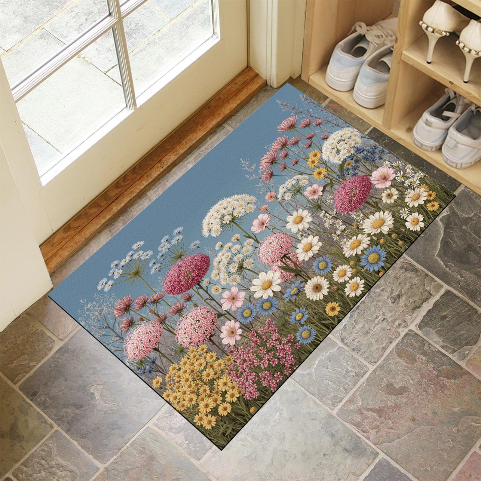 Tapis entrée intérieur absorbant fini les glissades et sols sales