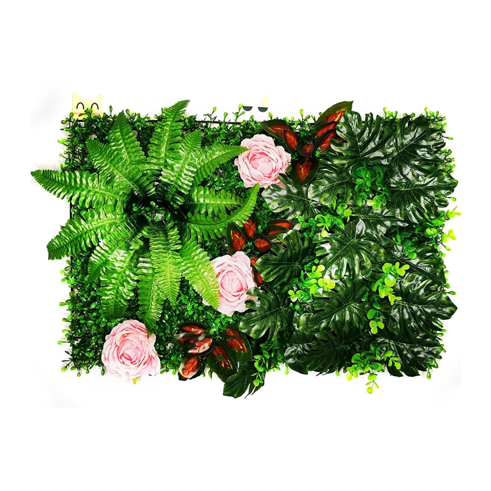 DFGRGRV Artificial Turf Artificial Plant Grass Wall Lawn Fake Flower Wedding Decoration For Household Supplies(Style1)