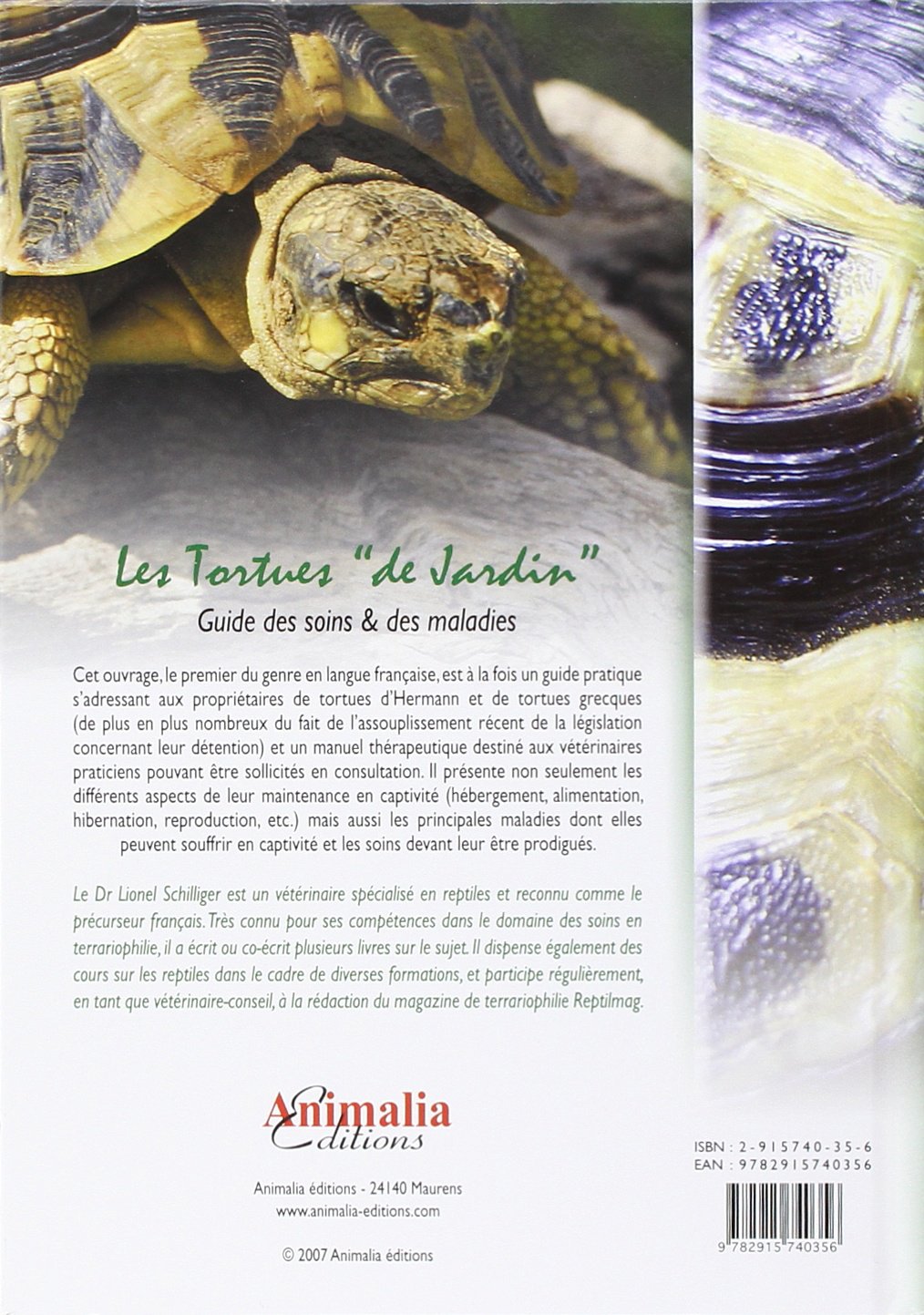Les Tortues "de Jardin": Guide des soins et des maladies
