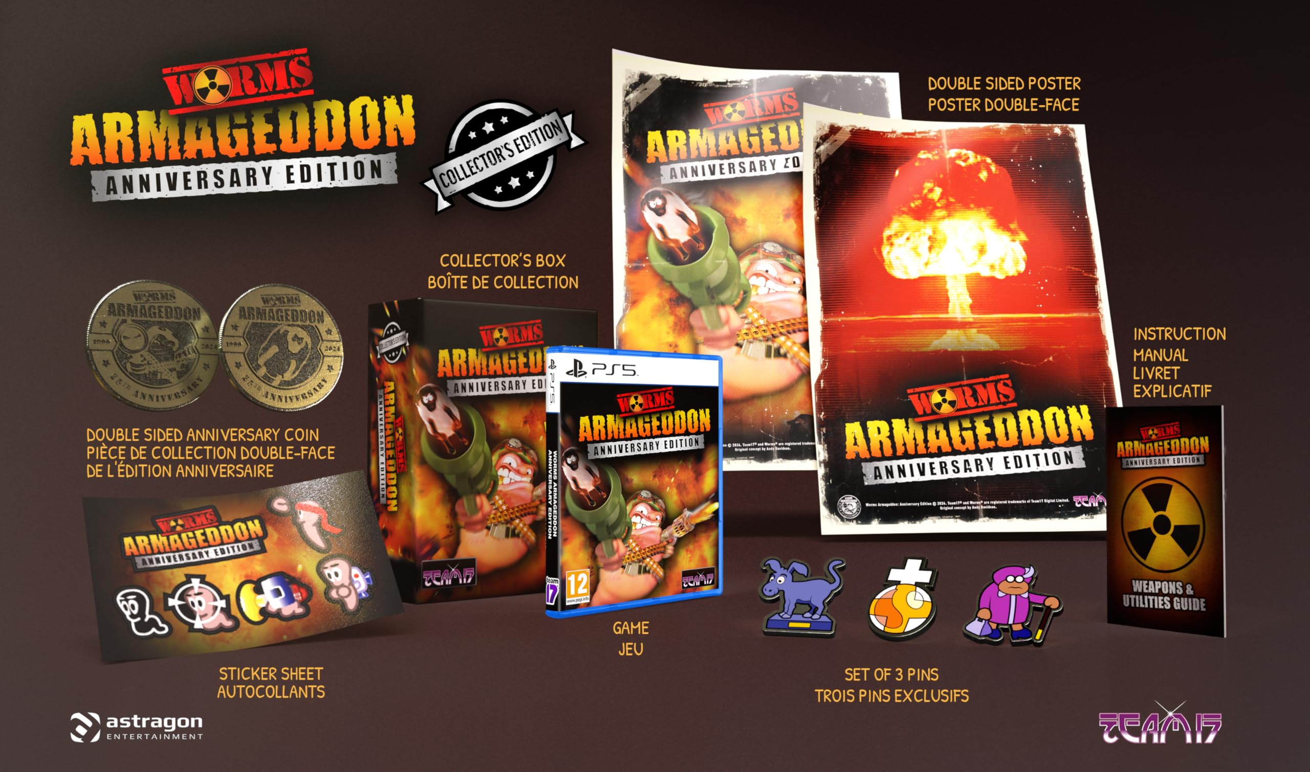 Worms Armageddon Anniversary Collector's Edition Playstation 5