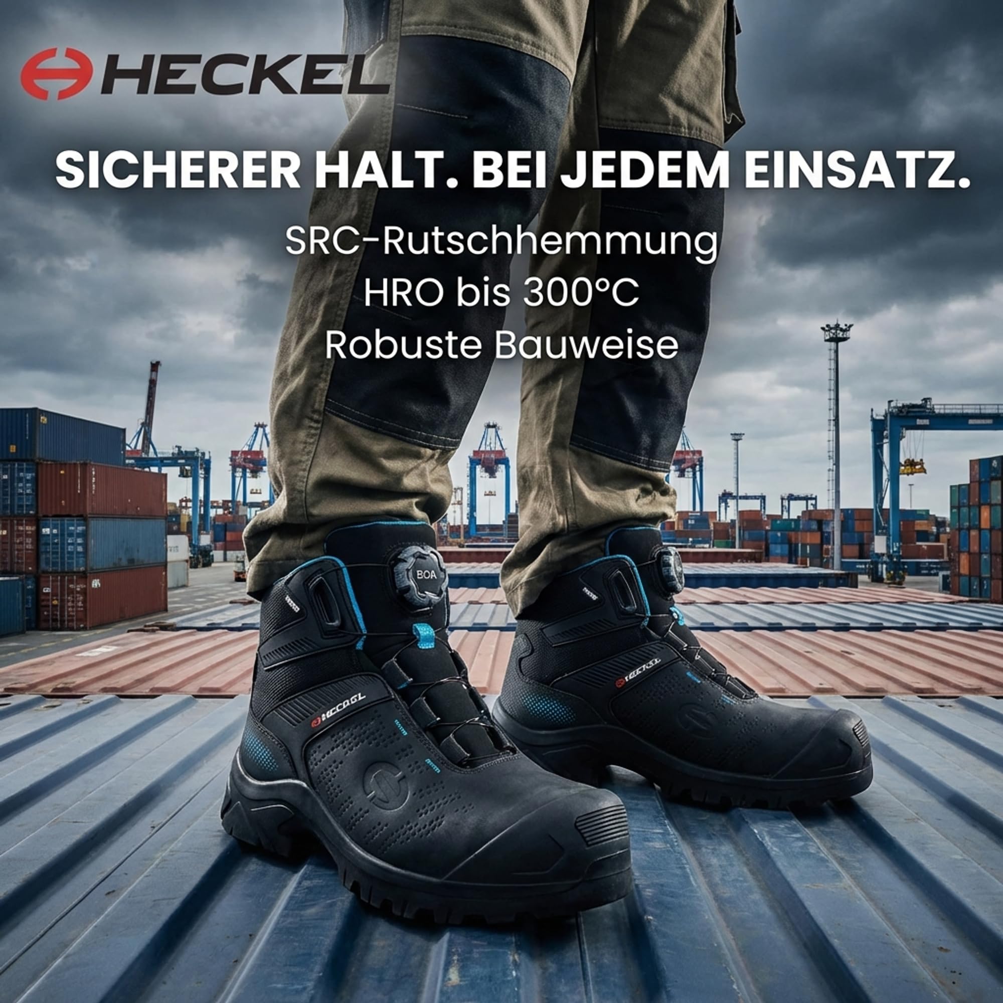 Heckel MACCROSSROAD 3.0 Buty ochronne - Z zamknięciem BOA