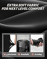 Vista 40 de NexiEpoch - Paquete de 4 leggings suaves para mujer, con bolsillos, control de abdomen y cintura alta, pantalones capri para yoga y ejercicio