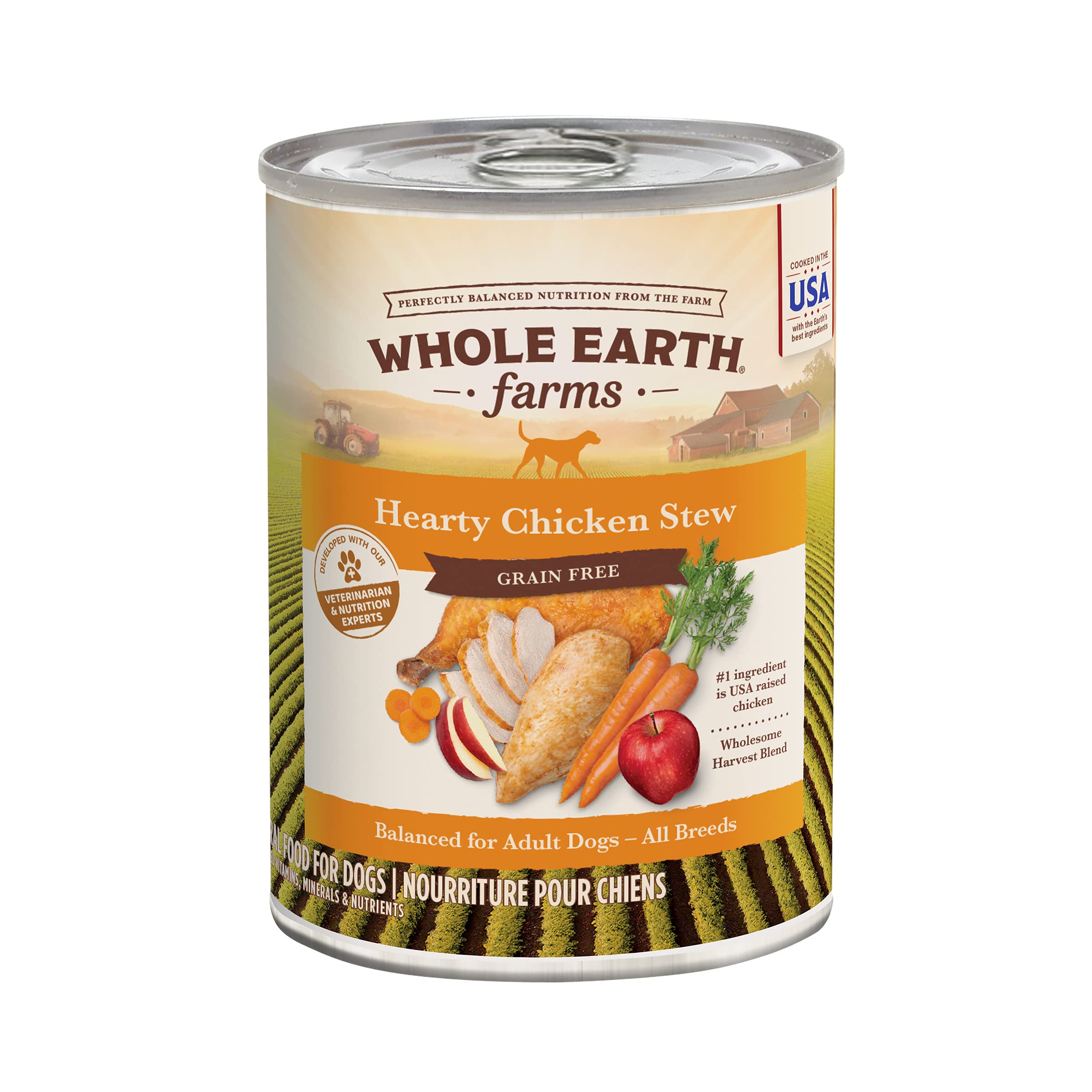 Whole Earth Farms GrainFree Hearty Chicken Stew Wet Dog, 46 OFF