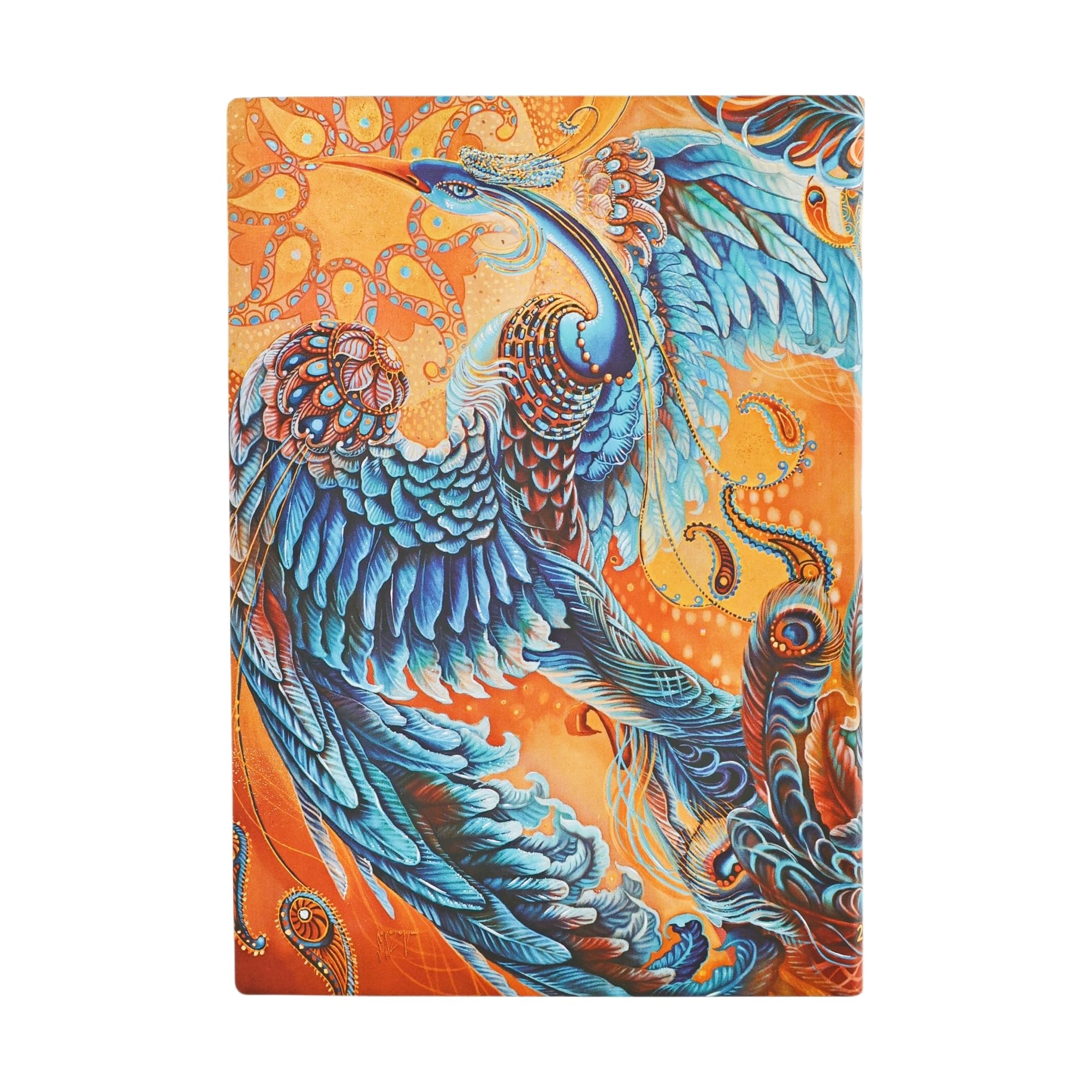Paperblanks 2026 Himmelsvogel Glücksvögel 12 Monatskalender Flexi Ultra Vertikal Elastikband Verschluss 176 Pg 100 Gsm 2887742452