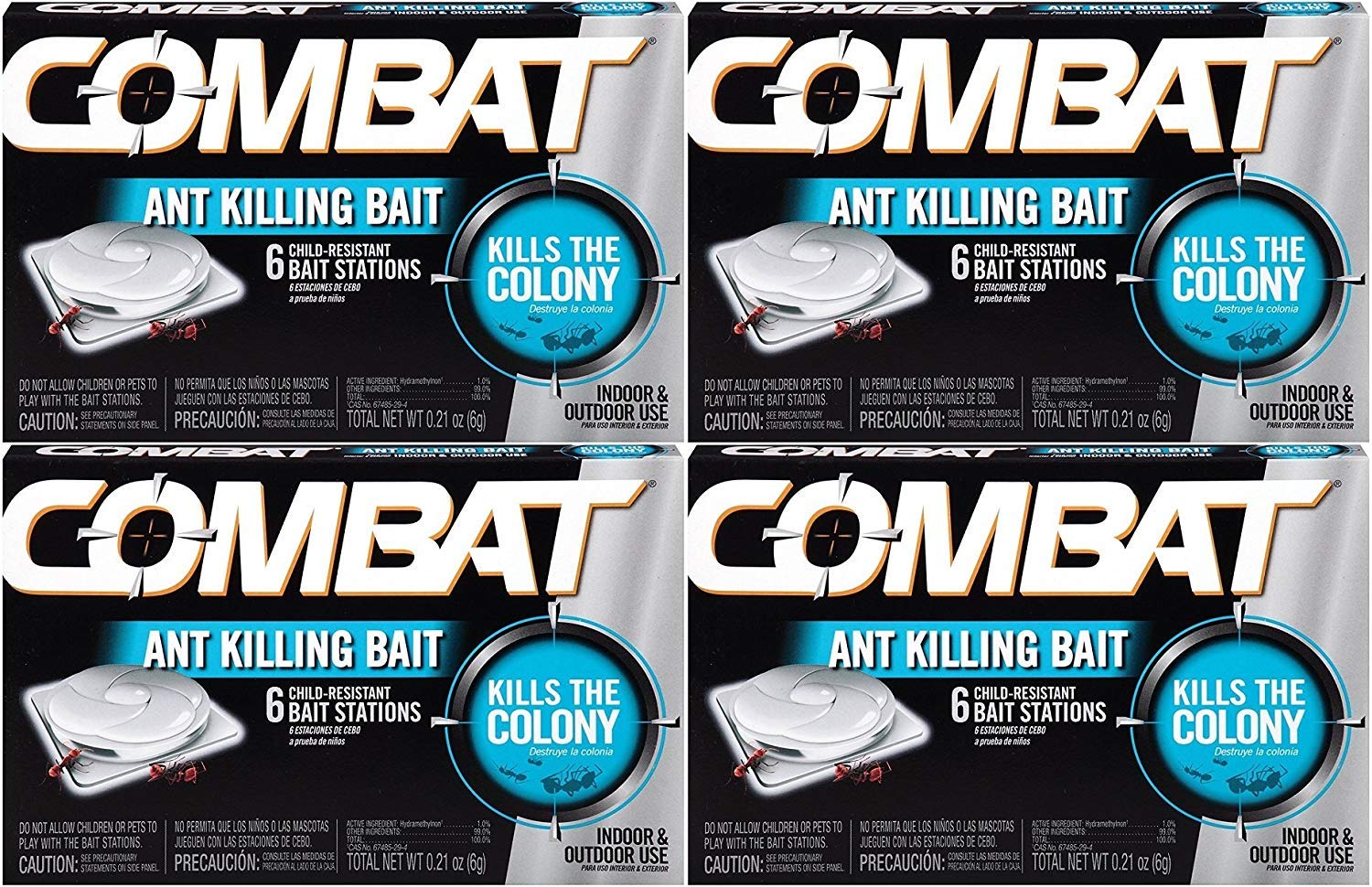 Combat Ant Killing Bait Stations Pack of 4