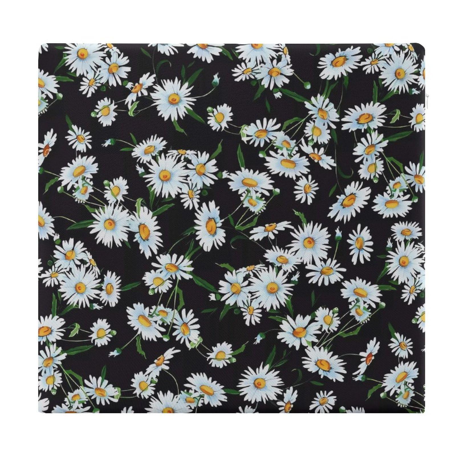 Cojín viscoelástico para oficina y comedor Beauty Daisy con funda lavable