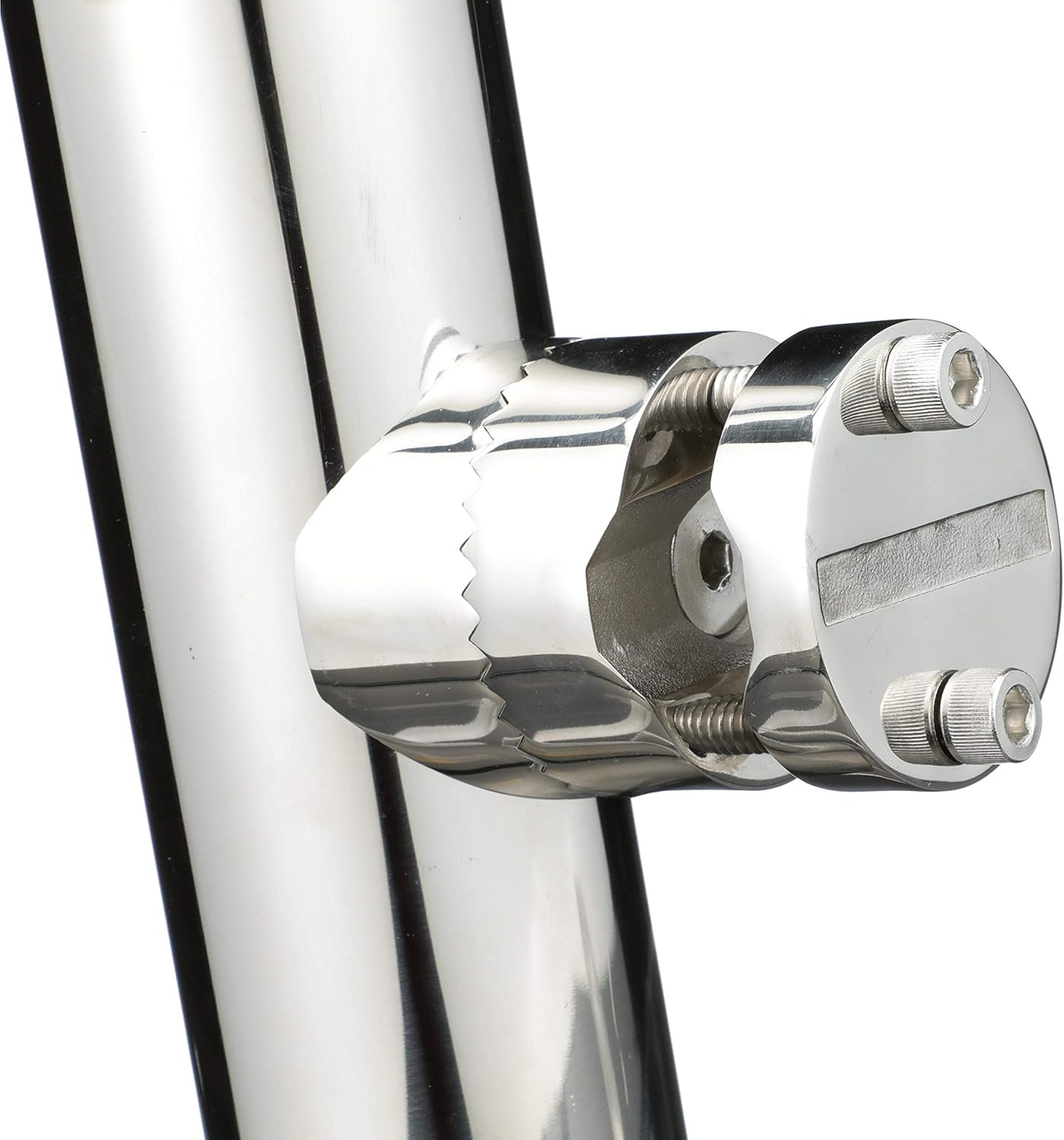 Seachoice Clamp-On Fishing Rod Holder, 9 in., Stainless Steel