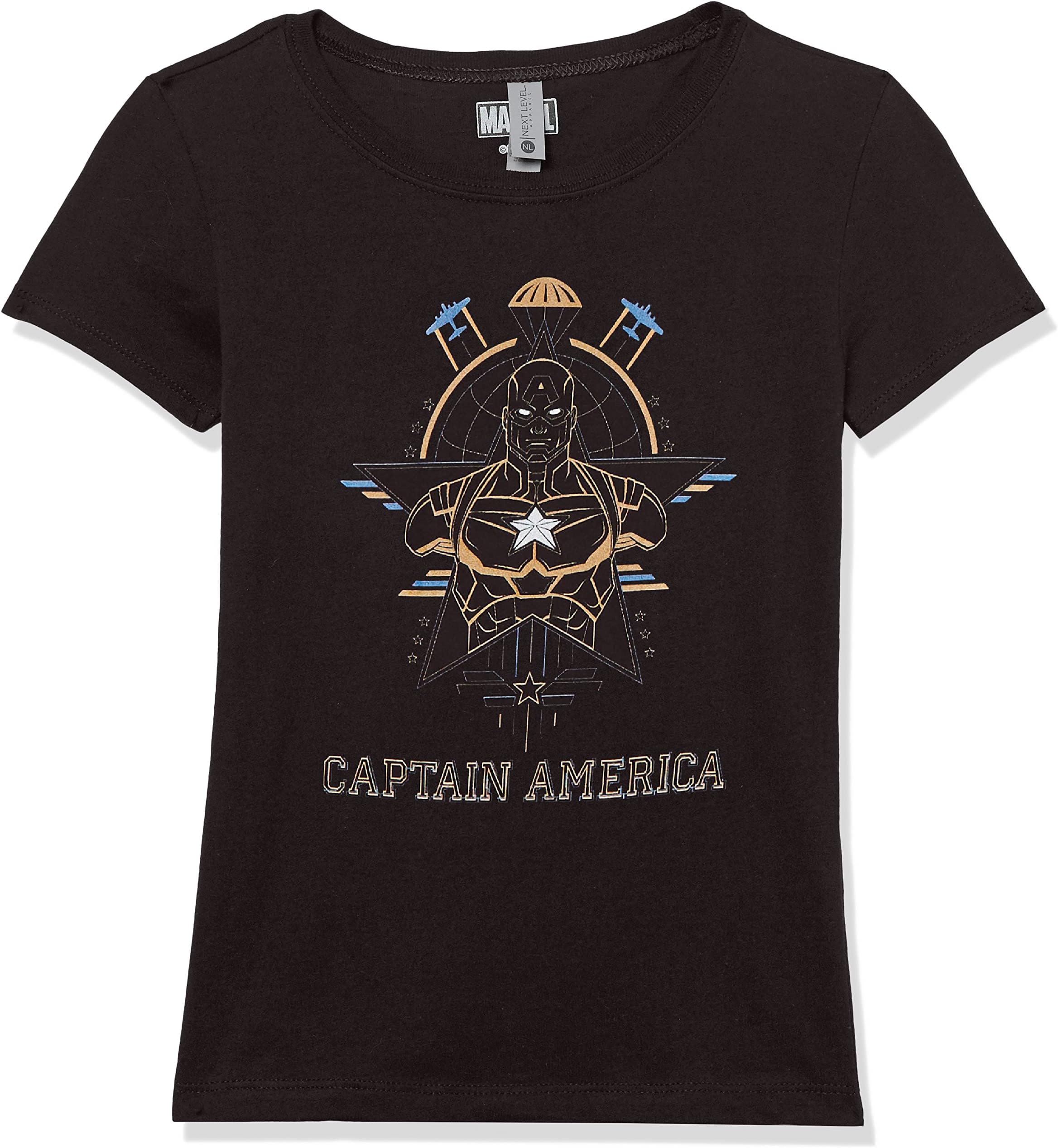 Marvel girls Tech Cap T-Shirt