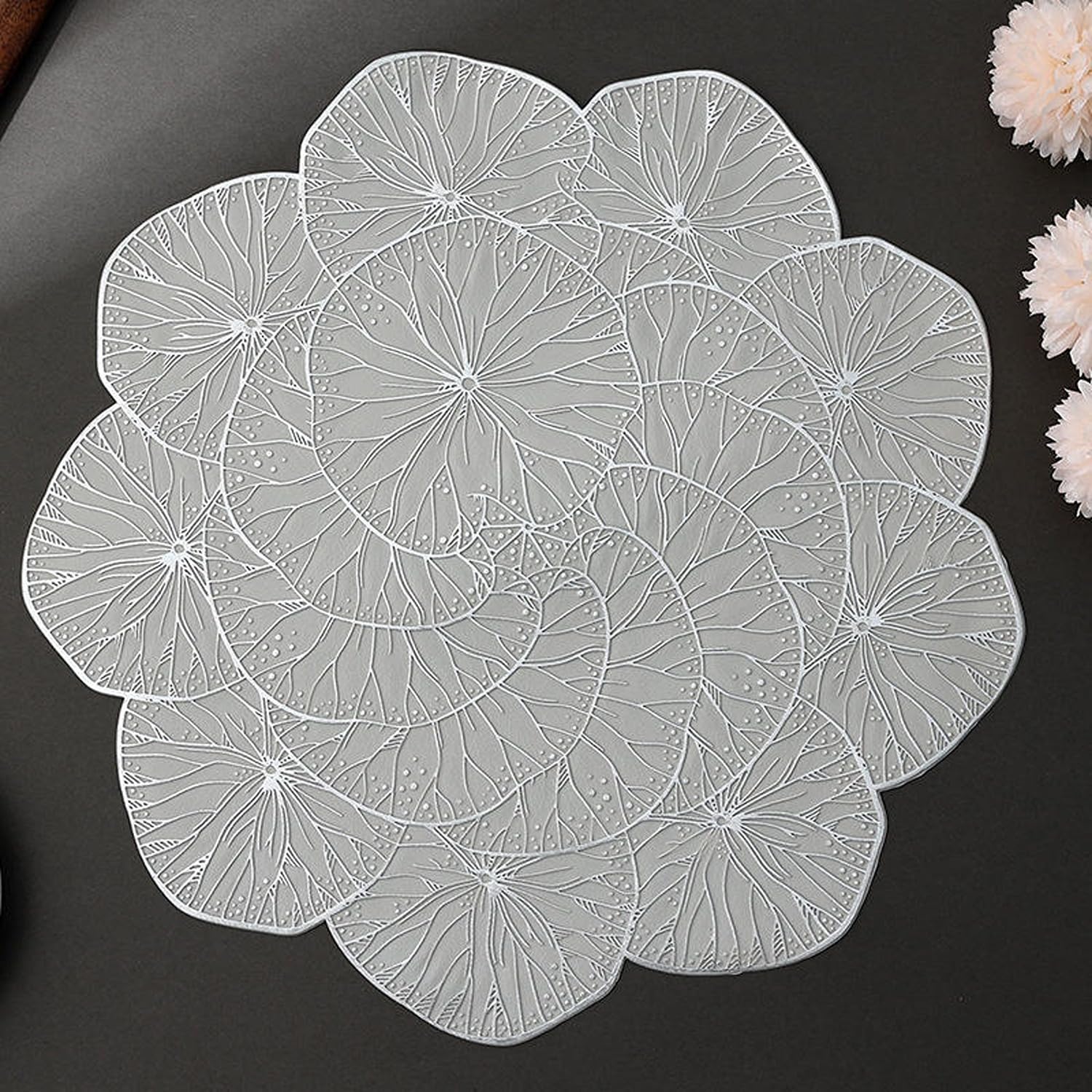 Gold Leaf Placemats - Waterproof & Heat Resistant -17