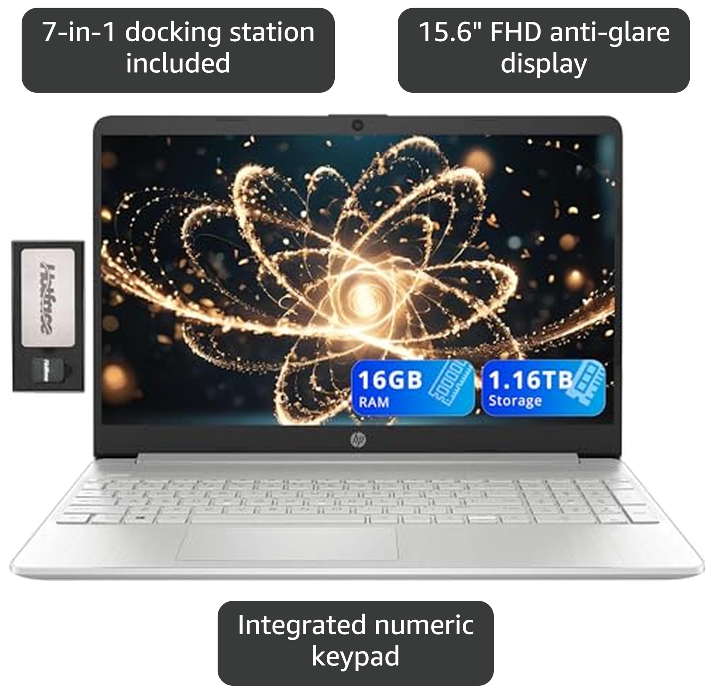 Amazon.com: HP Laptop 14 Laptop AMD Ryzen 3 8GB RAM 256GB SSD 14