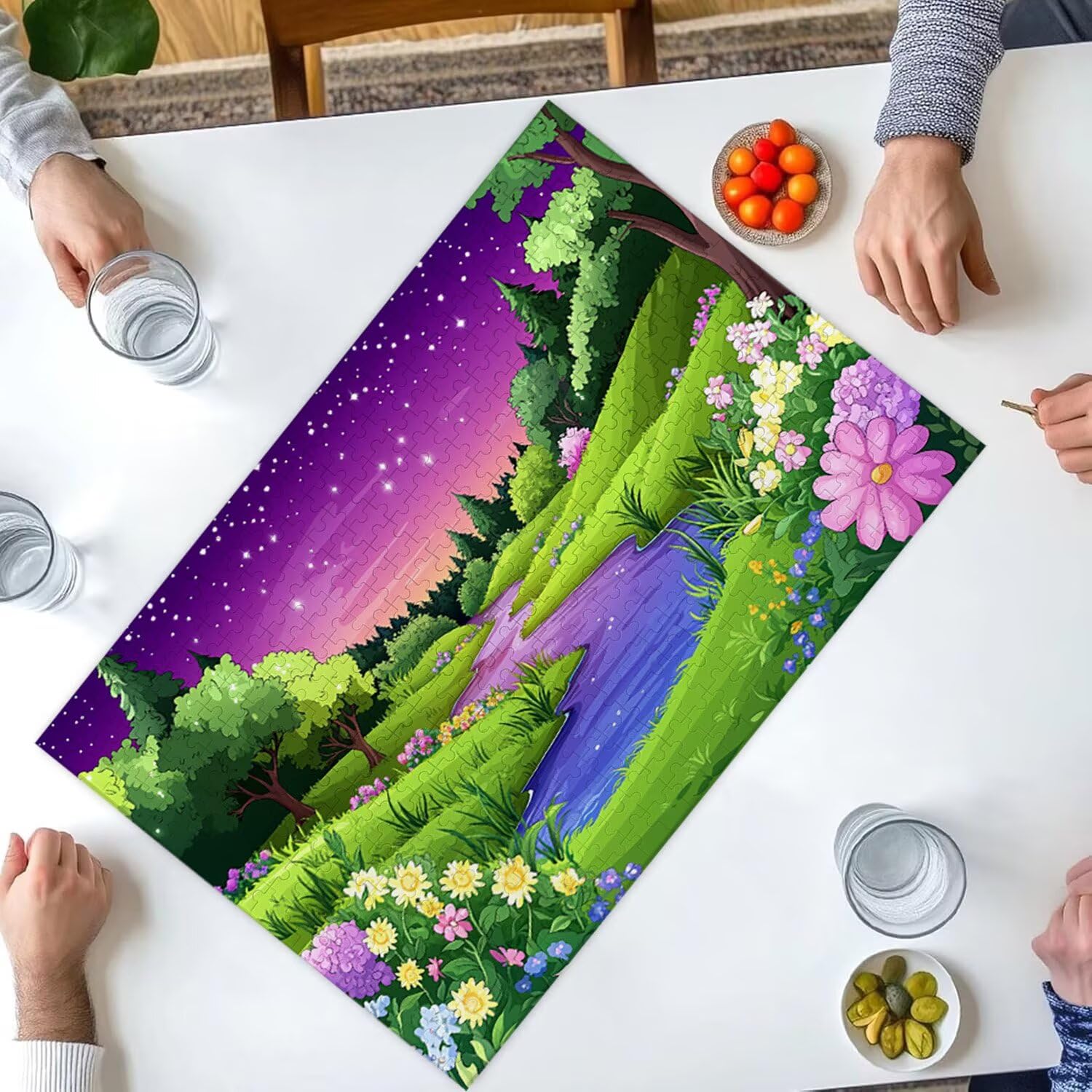 Puzzle 2000 elementów dla dorosłych puzzle dla dorosłych 2000 elementów puzzle wymagające i drażniące mózgi edukacja gra dla całości, prezenty dla mężczyzn, motyw puzzli: (sceneria) h-205