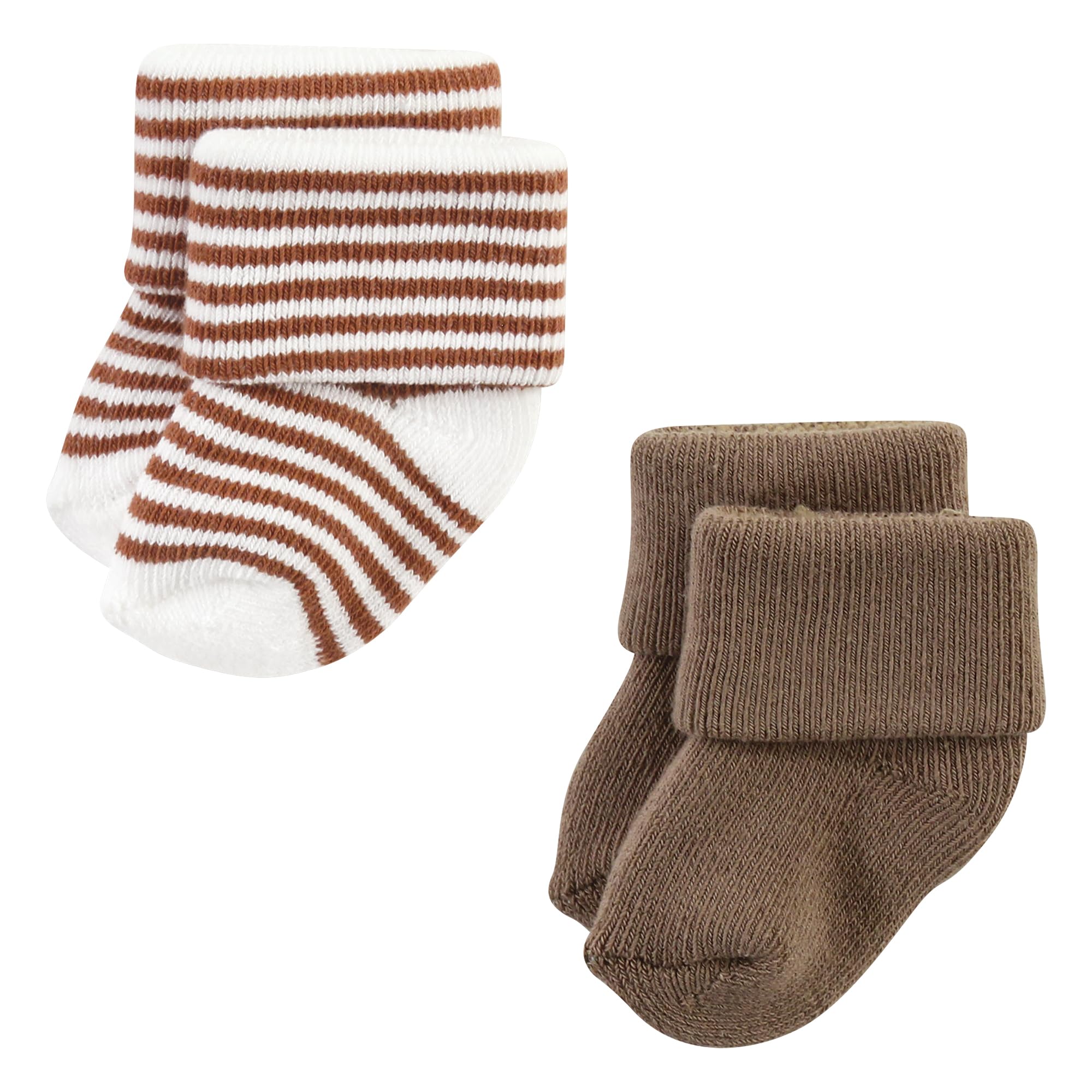 Hudson Baby Baby Girls' Cotton Rich Newborn and Terry Socks