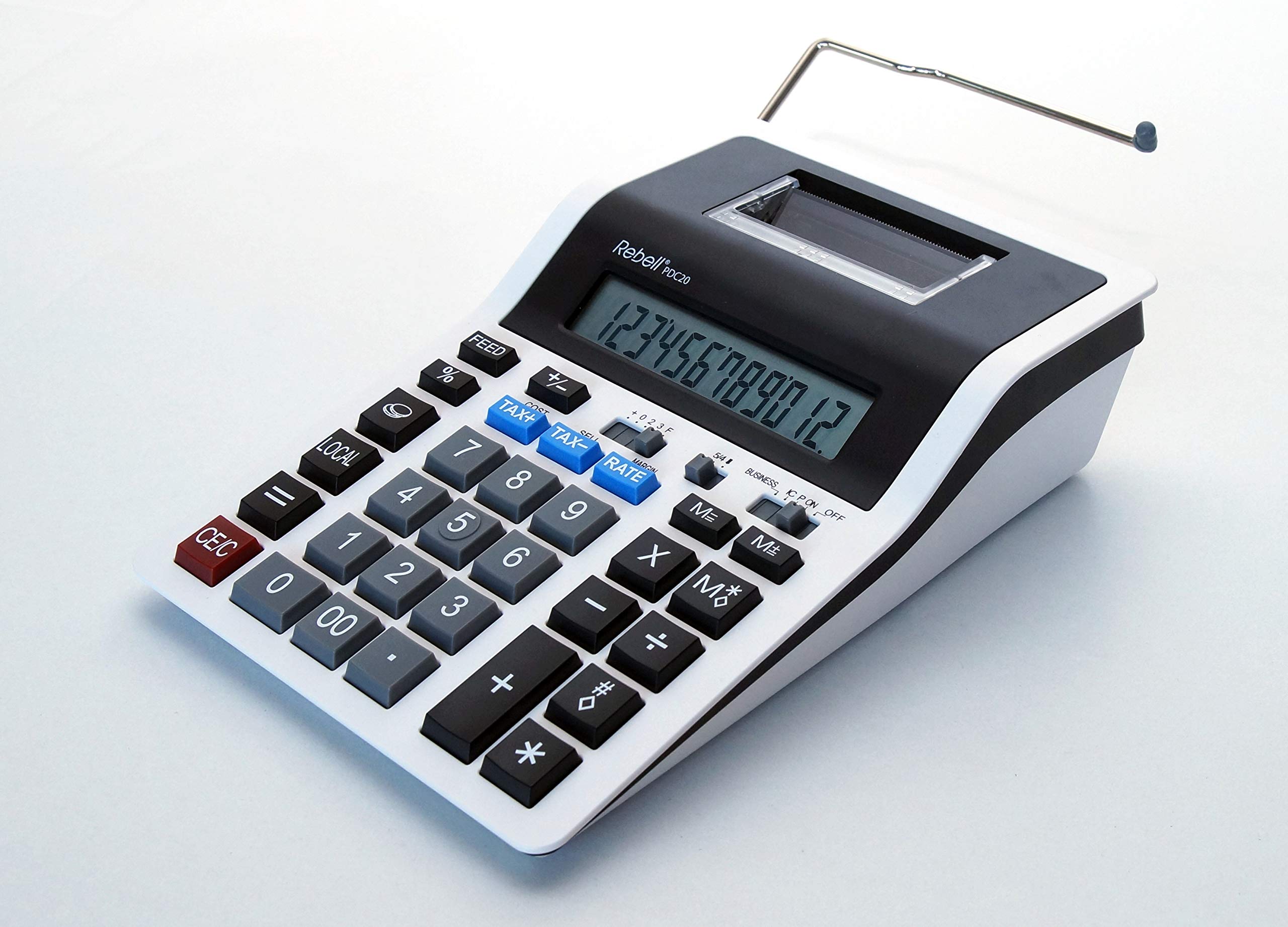 REBELL PDC20 WB Pression Calculatrice Blanc