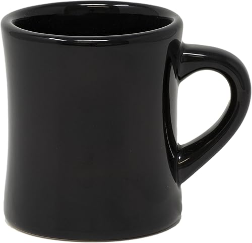 Funny Guy Mugs Taza de café clásica retro Diner  Taza de cerámica resistente de 10 onzas con mango de fácil agarre, ideal para bebidas calientes y