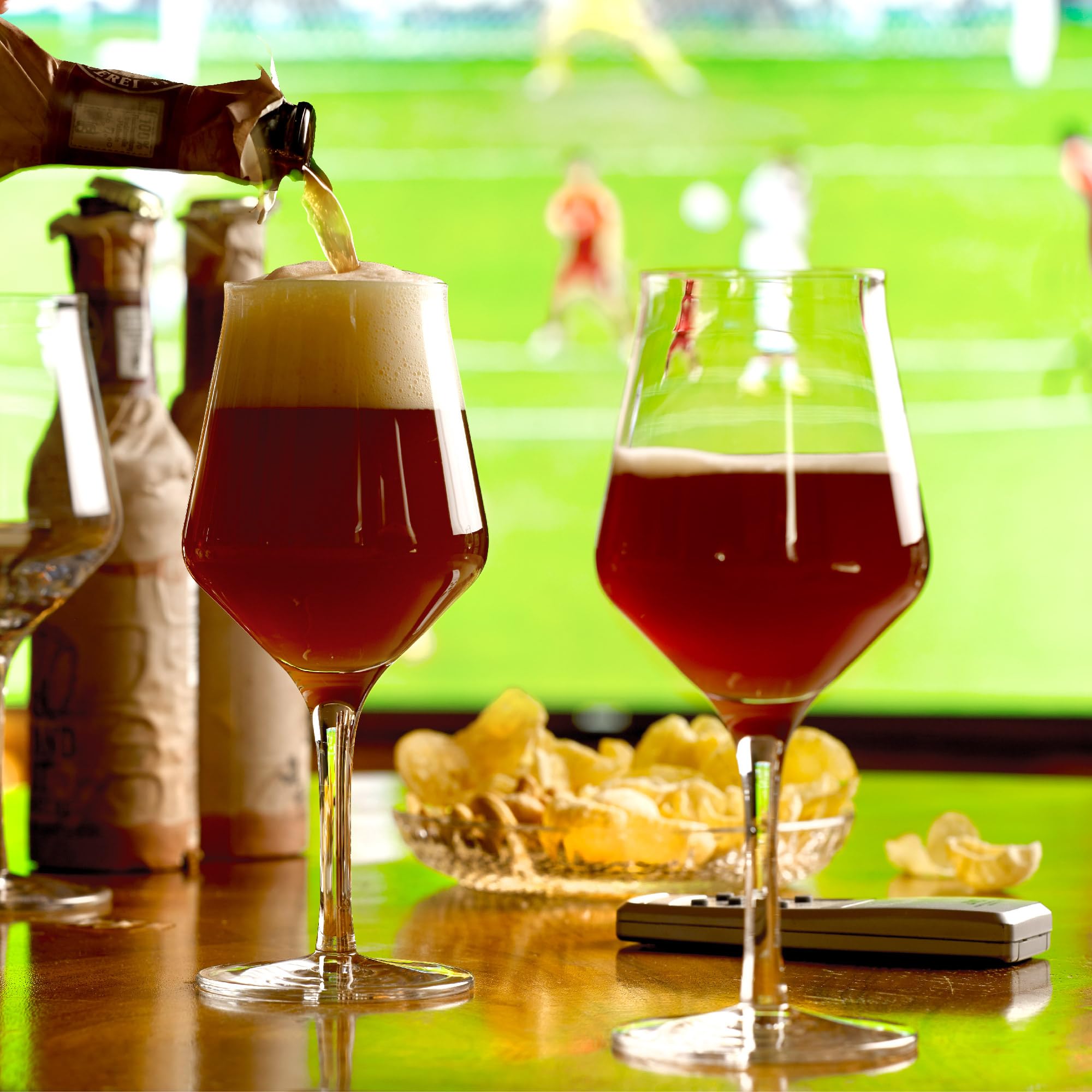 Lot De 6 Chopes à Bière Stölzle 0,5L - Verre Soda Lime - Lave-vaissable - Qualité Supérieure