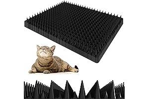 12-Pack Upgraded Cat Scat Mat for Gardens