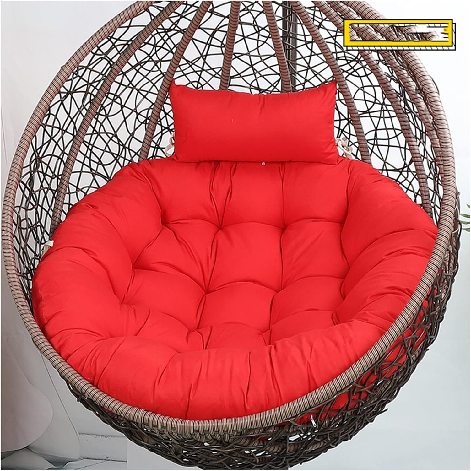 Hammock Swing Chair Cushion Double Egg Chair Cushion Luxury Outdoor