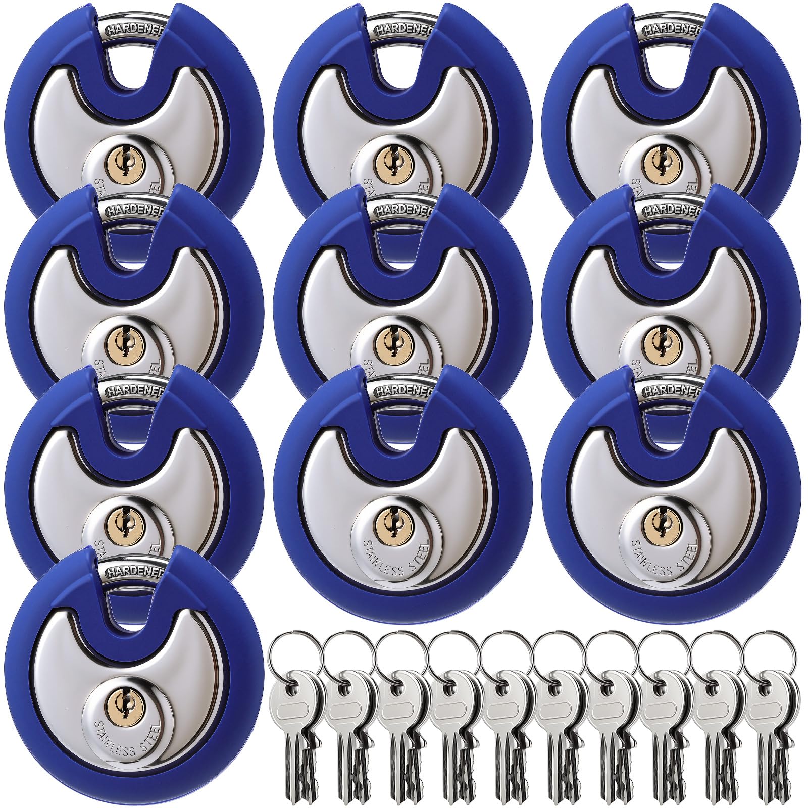 Cadenas rond anti-rouille pour unité de stockage et fermeture extérieure extérieure