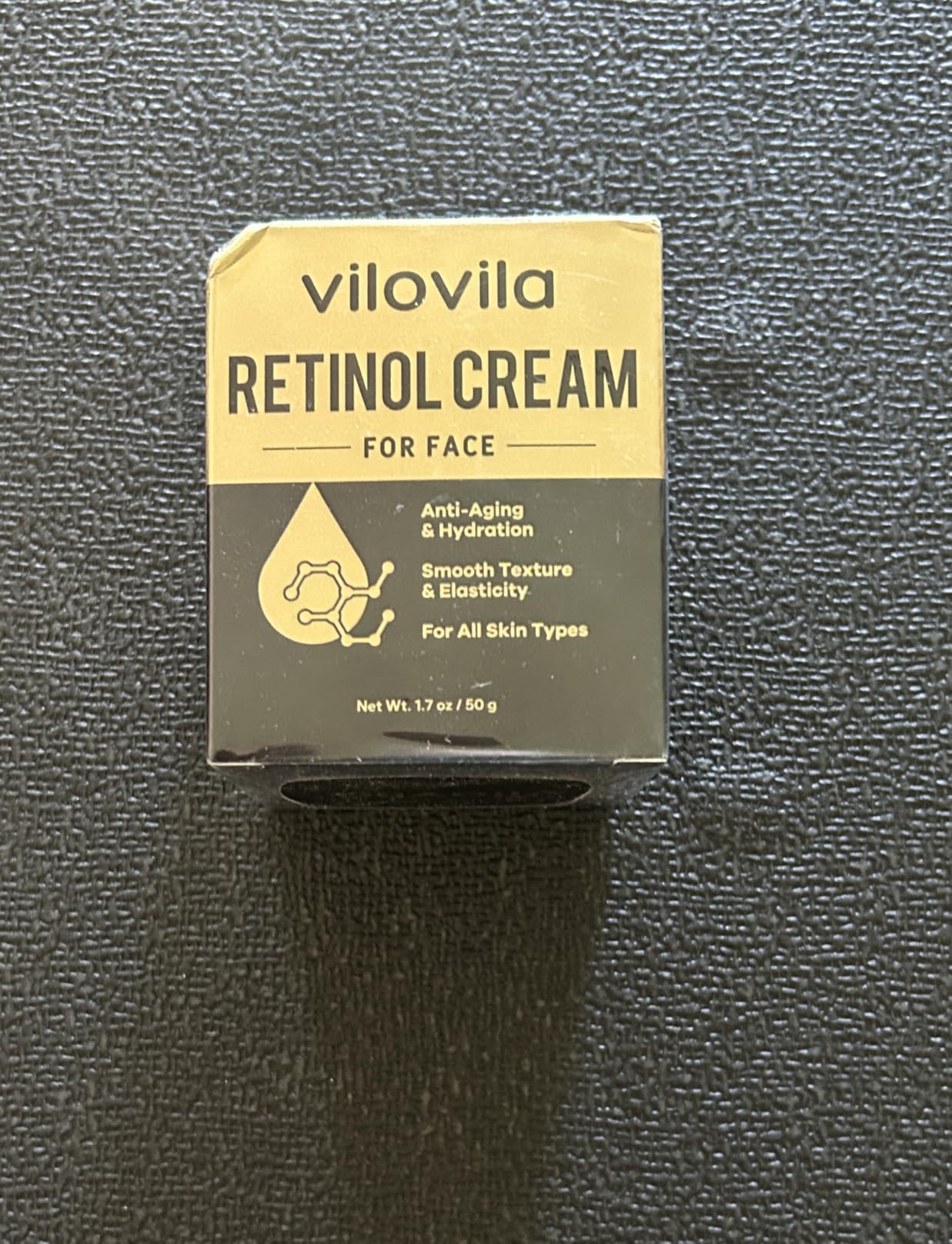 ViloVila Retinol Cream For Face (1.7 Oz), Retinoids For Facial, Anti Aging Face Cream with Retinol & Hyaluronic Acid, Day & Night Facial Moisturizer for Women & Men, Hydrating Creams for Fine Lines
