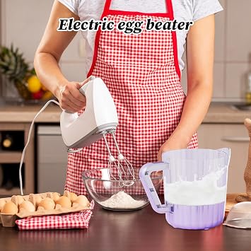 Electric Kitchen Mixer - Compact Rice Washer and Baking Aid Kitchen Appliances | Versatile Mixer with Powerful Engine, Practical Housewares for Countryhouse Restaurant Hotel Kitchen