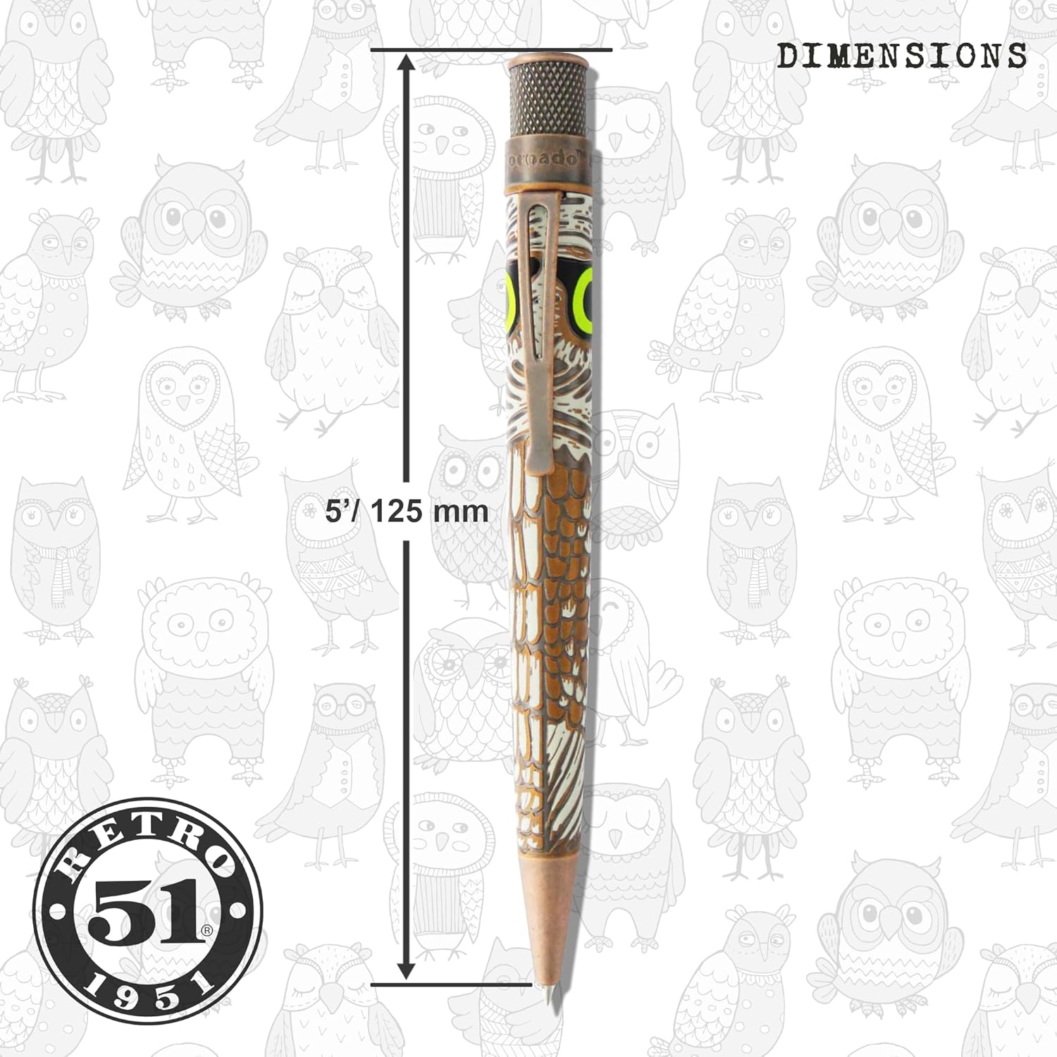 Retro 51 Tornado™ Rescue - Owl Rescue Ballpoint Pen