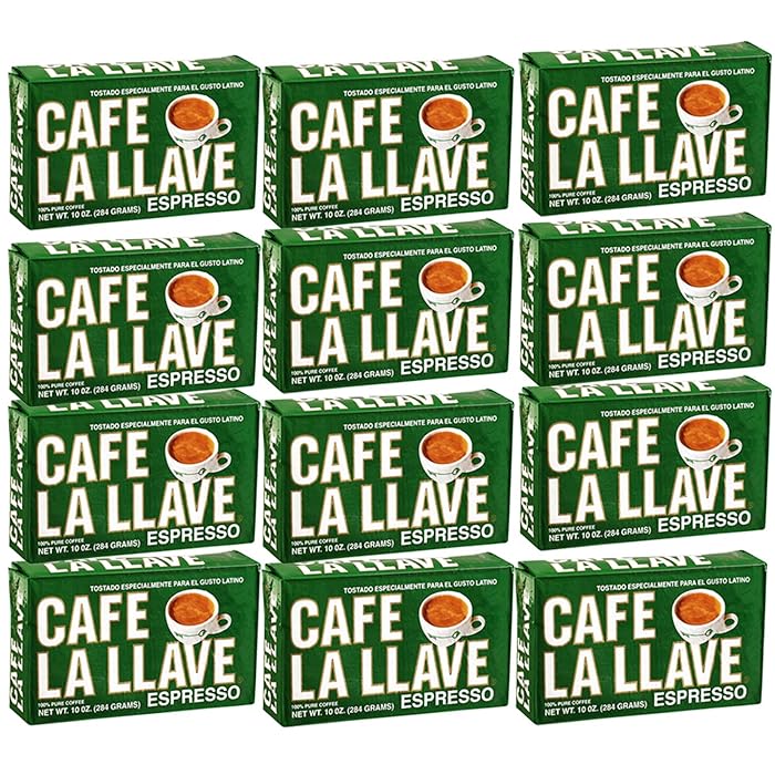 Buy Cafe La Llave 12 packs of 10 oz each & instructions how to make the