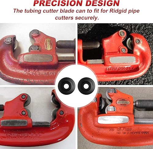 Miniatura 6 de Rueda de repuesto para cortador de tuberías 33100, para cortador de tubos Ridgid 1A y 2A pieza de repuesto para cortador de tubos de alta