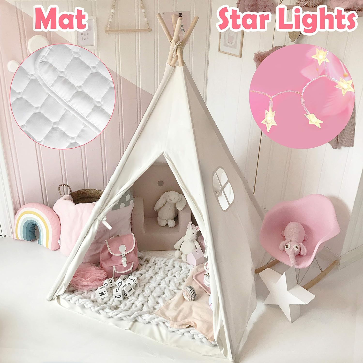 cuscino da terra per tenda per bambini