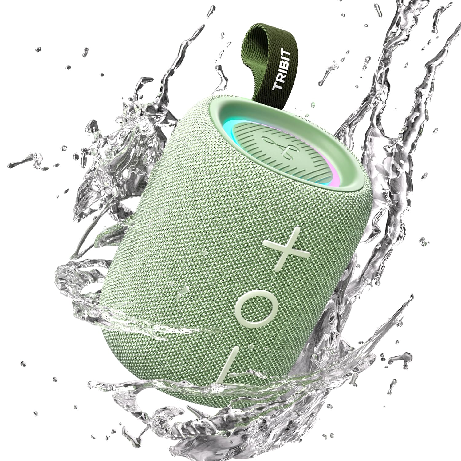 Tribit StormBox Mini+ Enceinte Bluetooth Portable, Son Surround 360°
