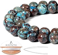 Vista 53 de Cuentas Beadnova redondas de ónix negro de 4 mm, sueltas, para hacer joyas (90-92 piezas)